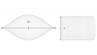 Multi-size gumeni blind jastučastog oblika. PLUGY and PLUGSY